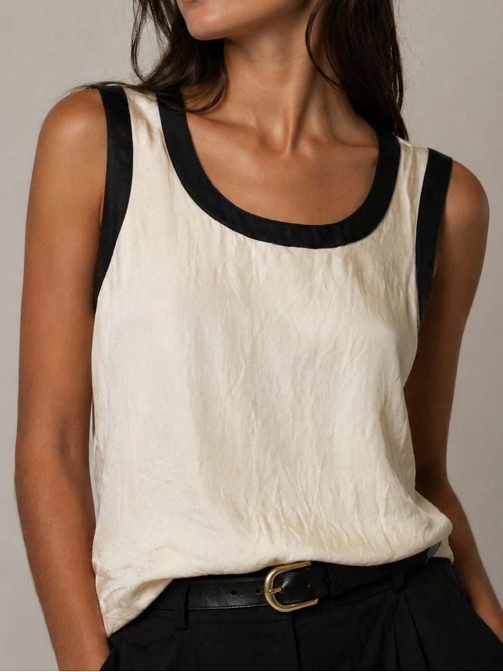 Escada Vintage Silk Tank